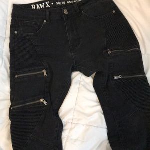 Vintage Inspired Raw X Jeans